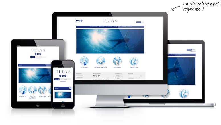 site responsive d'ullys