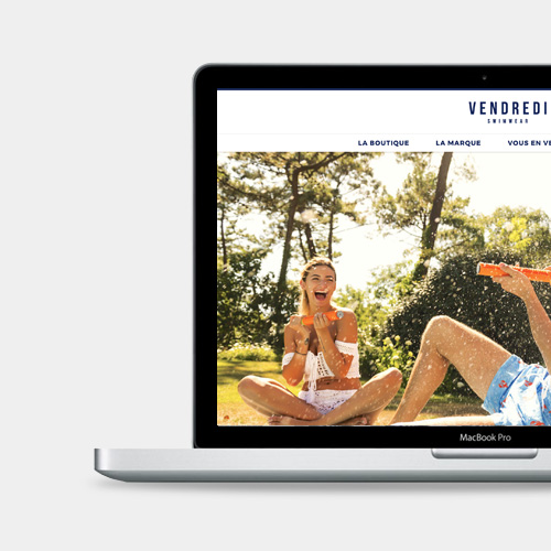 Site e-commerce Vendredi Swimwear